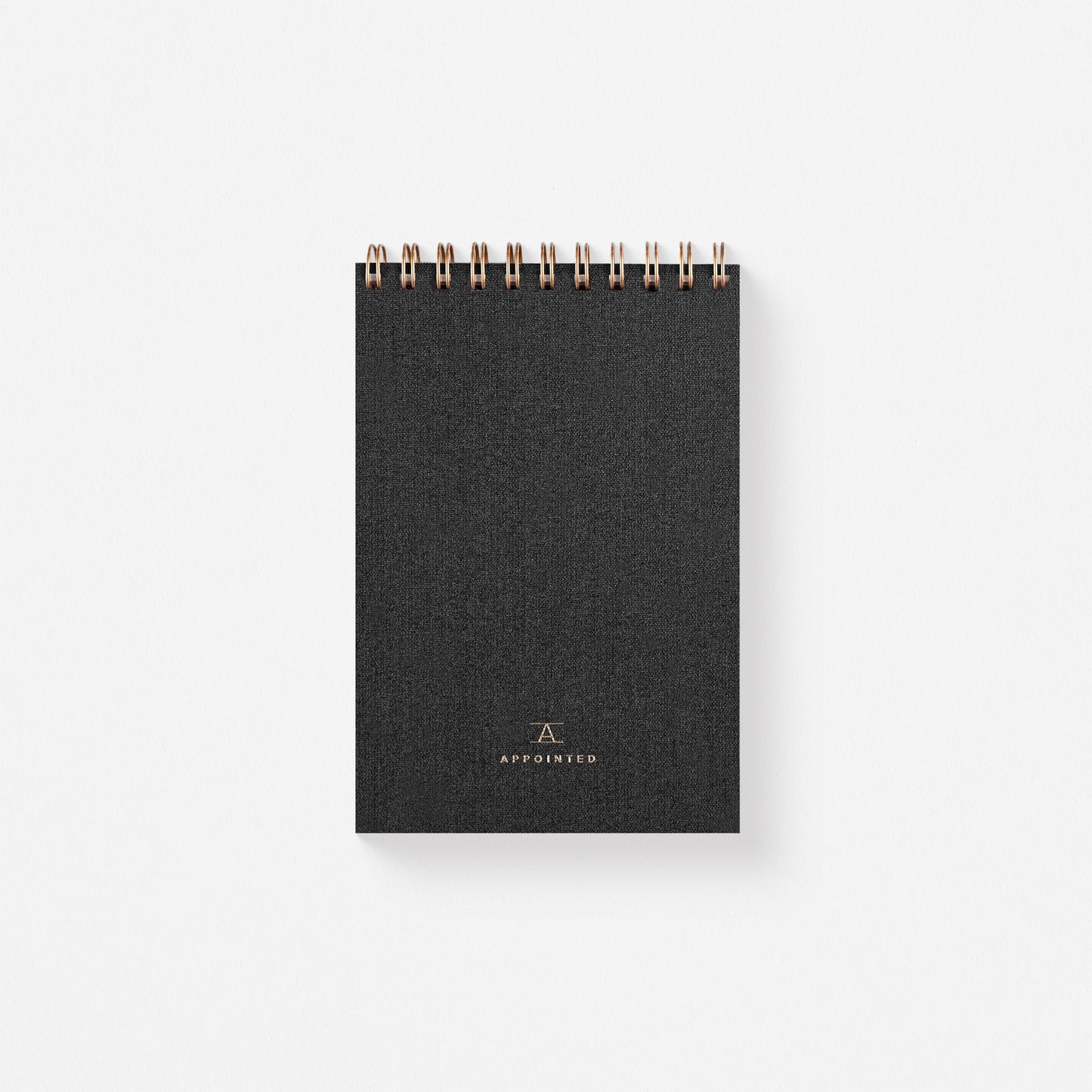 Appointed Pocket Notepad in Charcoal Gray 