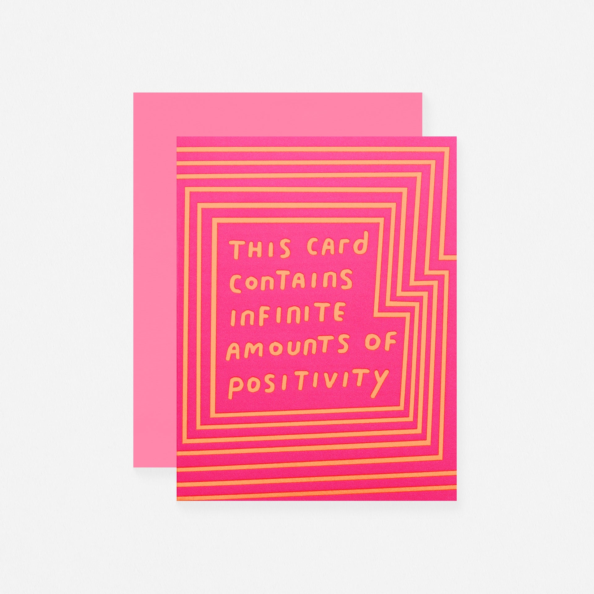 Ashkahn Infinite Positivity Greeting Card 