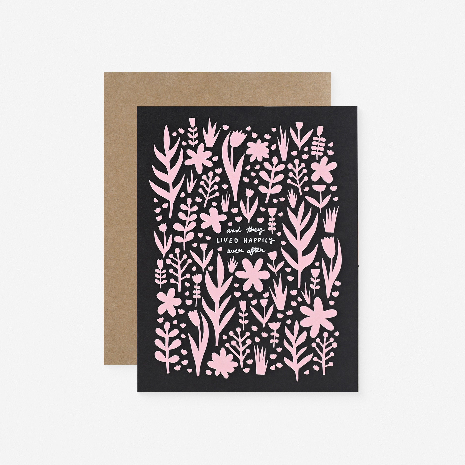 Badger & Burke Wedding Flower Greeting Card 