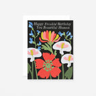 Banquet Workshop Beautiful Poppy Birthday Card