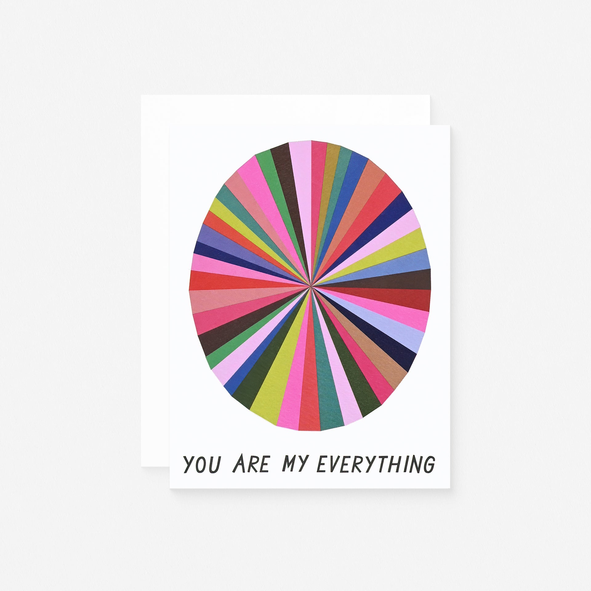 Everything Colour Wheel Greeting Card