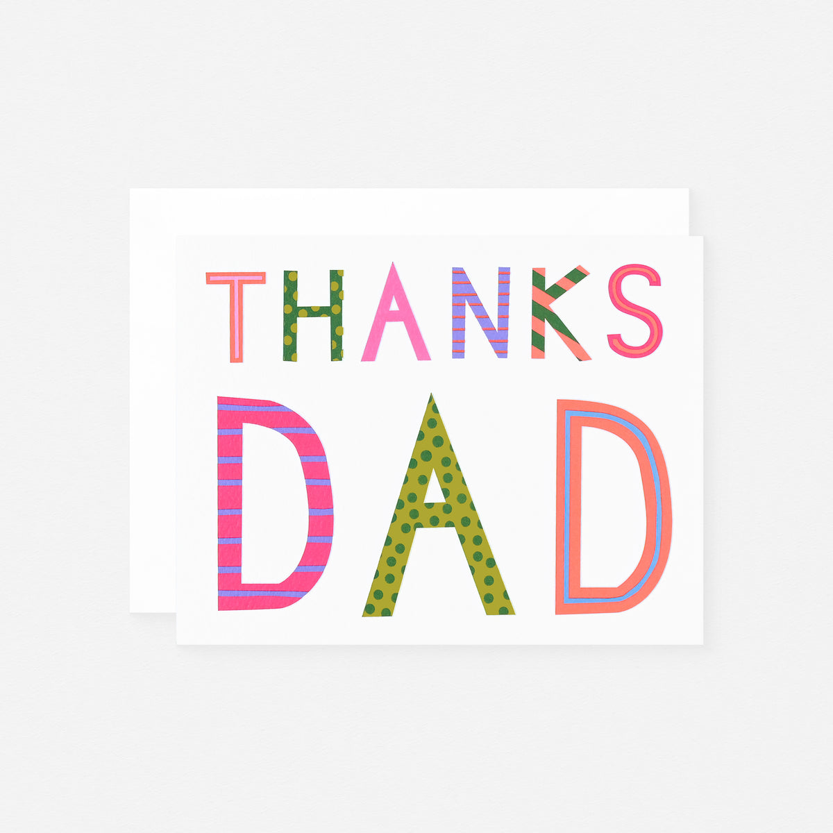 Banquet Workshop Thanks Dad Father's Day Card 