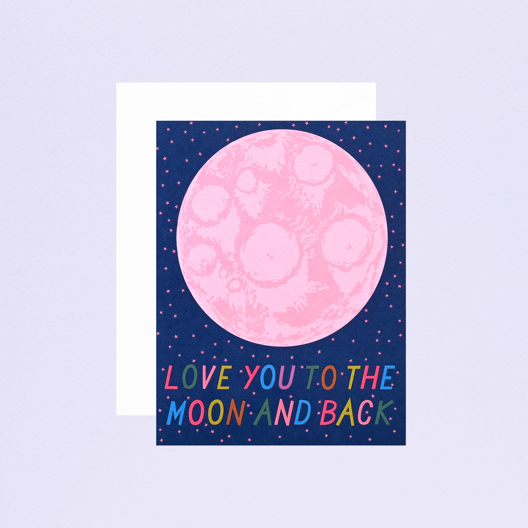 Banquet Workshop To the Moon Greeting Card 