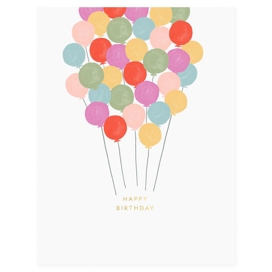 Ramona & Ruth Birthday Balloons Greeting Card 