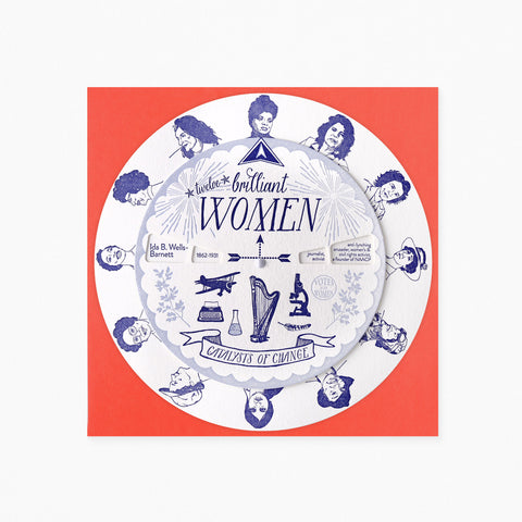 Twelve Brilliant Women Spinner Card