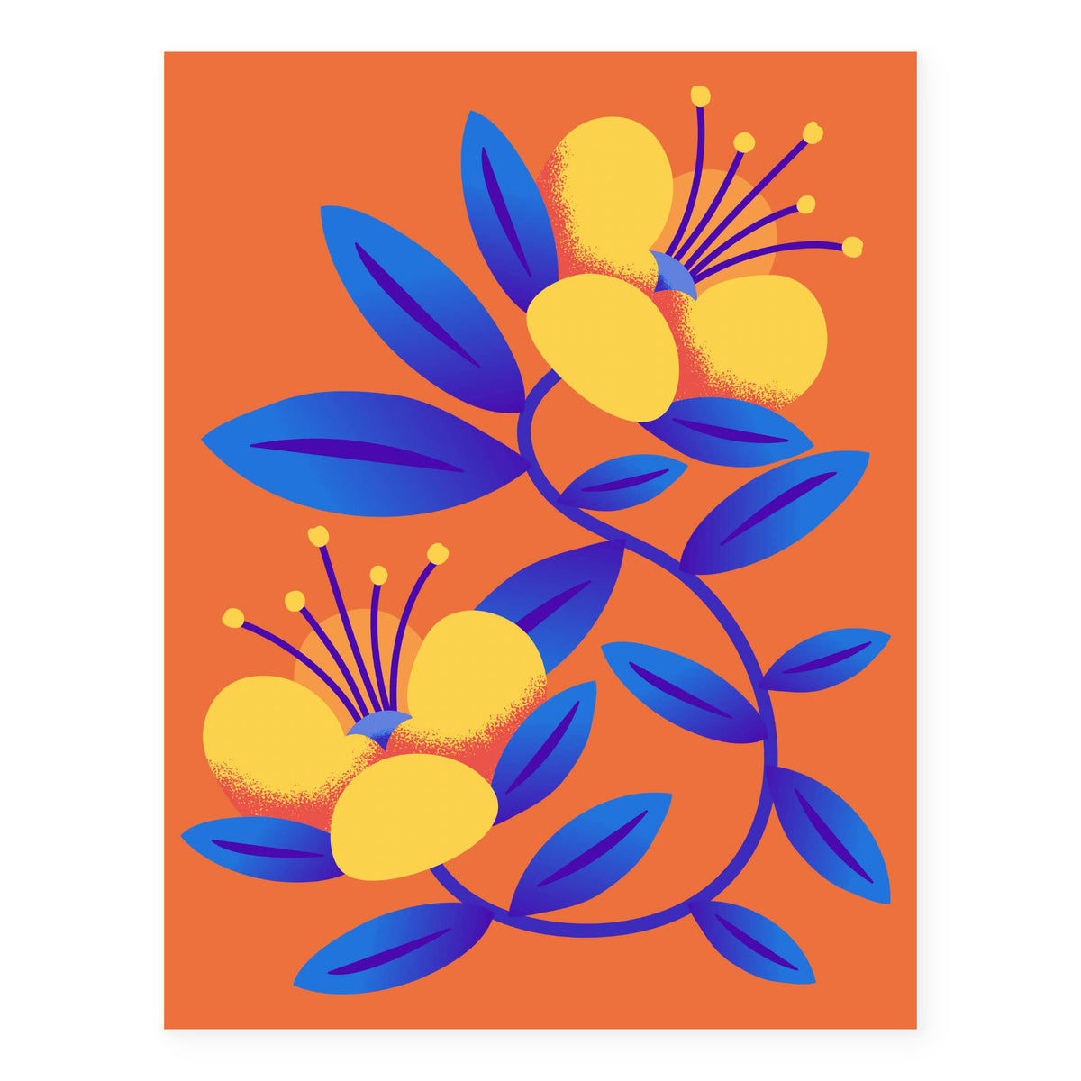 Yellow Flower Greeting Card