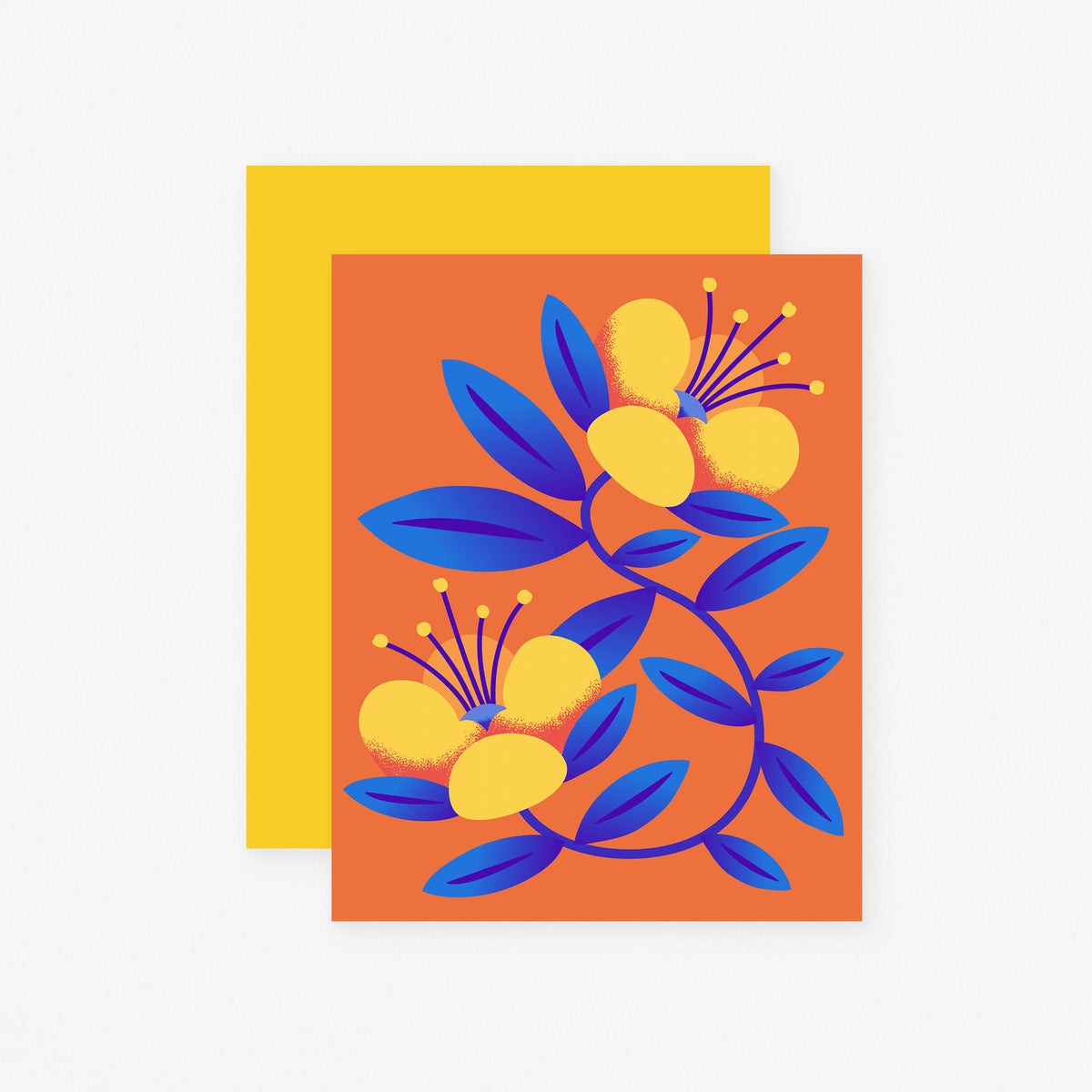 Yellow Flower Greeting Card