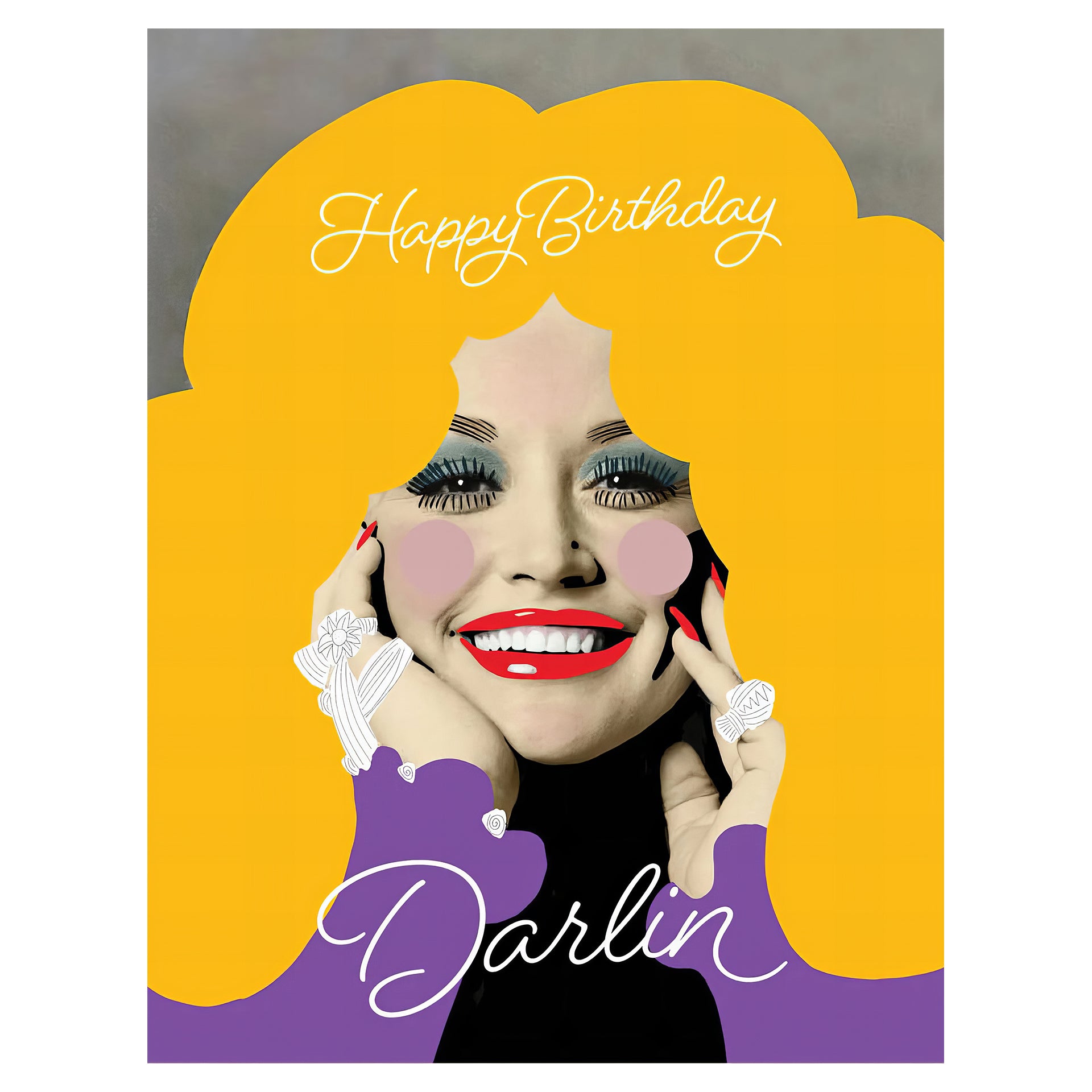 Carla Cards Happy Birthday Darlin Dolly