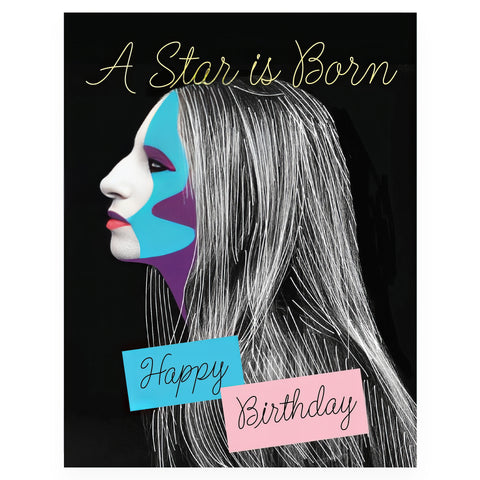 Carla Cards A Star Is Born Barbra Greeting Card