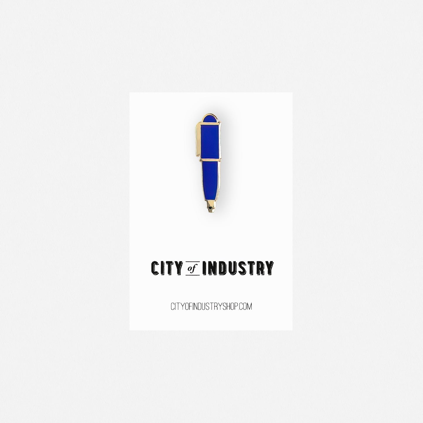 City of Industry Pen Enamel Pin 