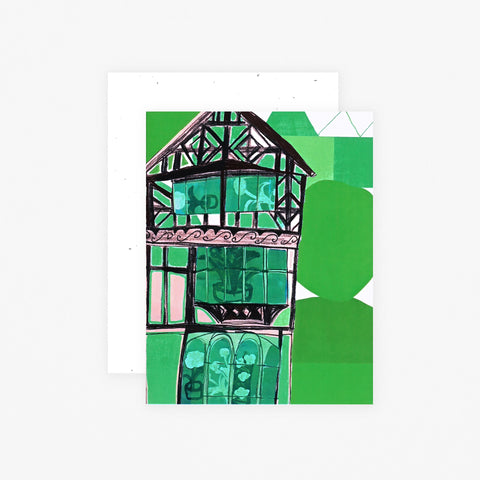 Colleen Harrington Tudor House Greeting Card