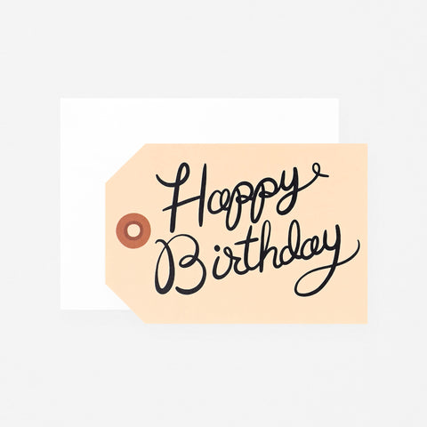 Courage Card Co. Tag Birthday Card