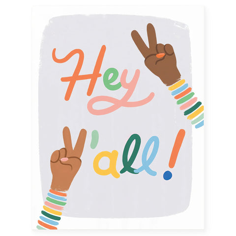 Hey Y'all! Greeting Card