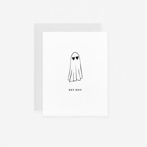 Dahlia Press Hey Boo Greeting Card