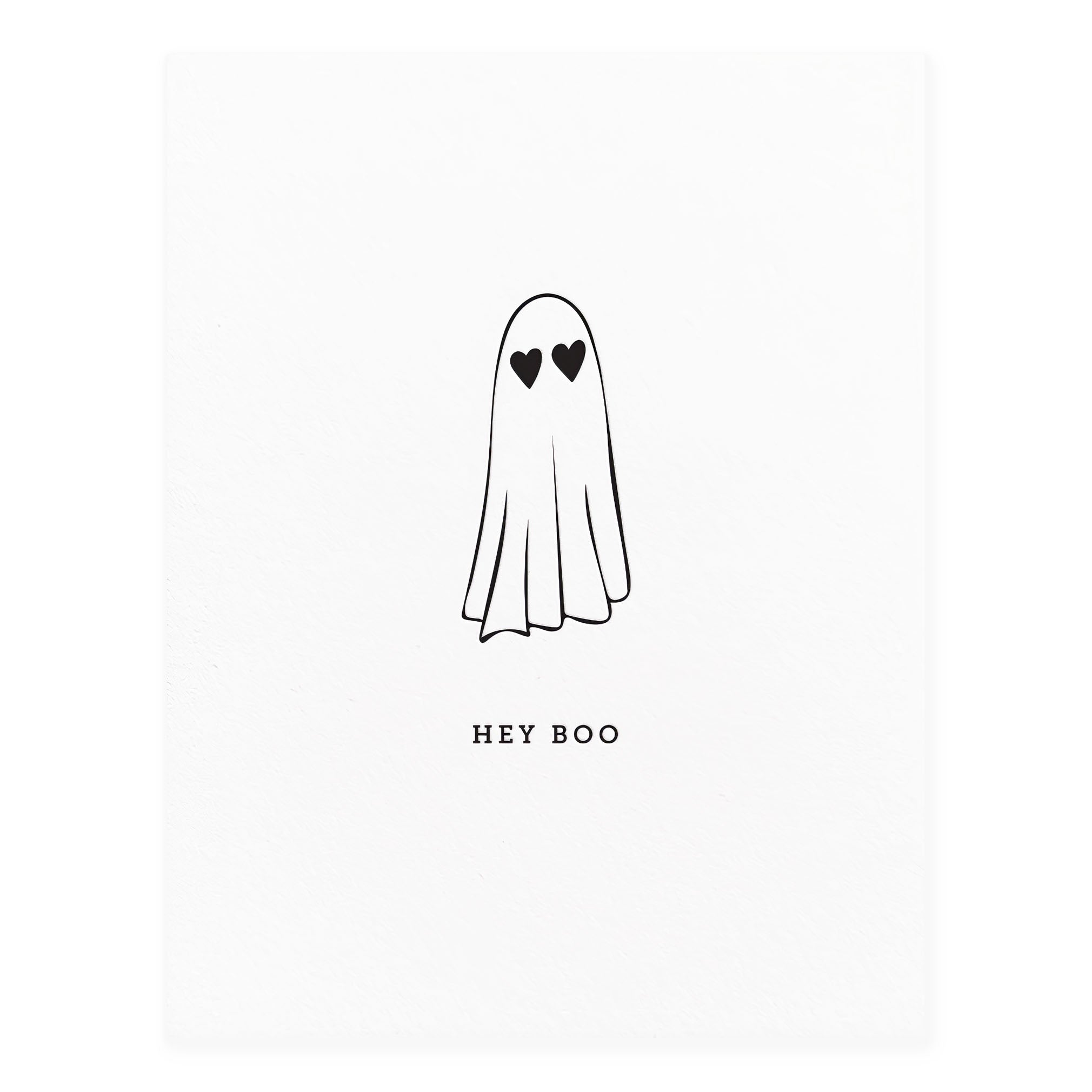 Hey Boo Halloween Card