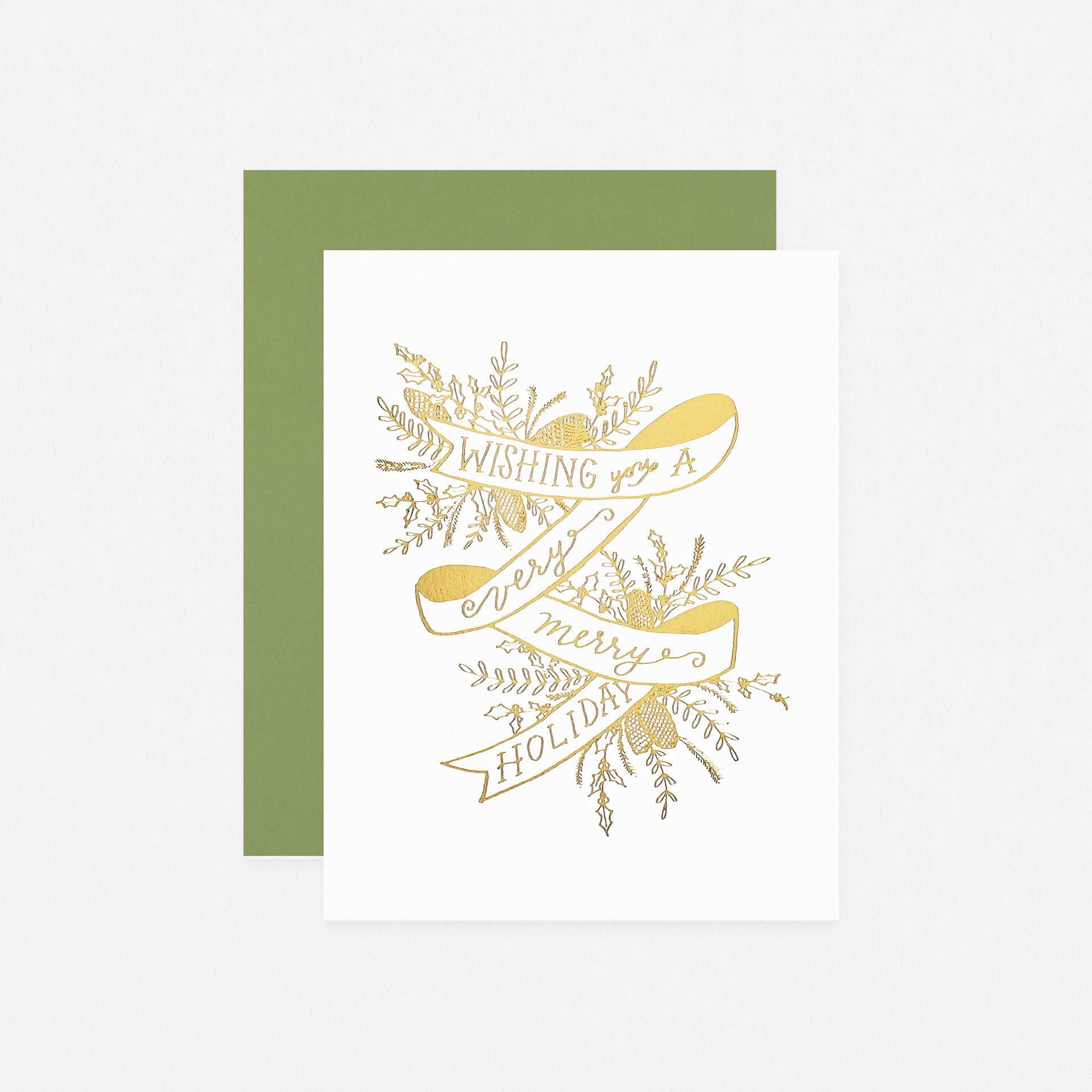 Dahlia Press Holiday Ribbon Cards Boxed 