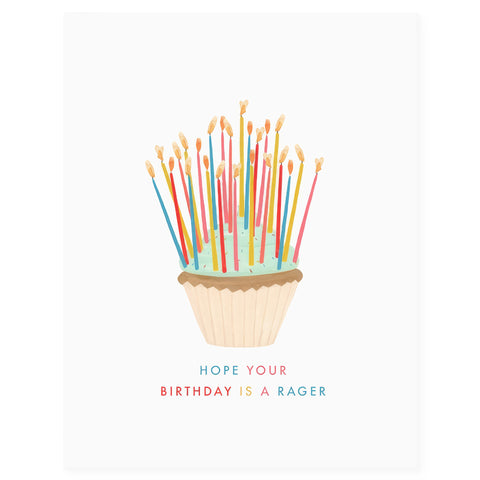 Dear Hancock Hope Your Birthday Is A Rager Greeting Card