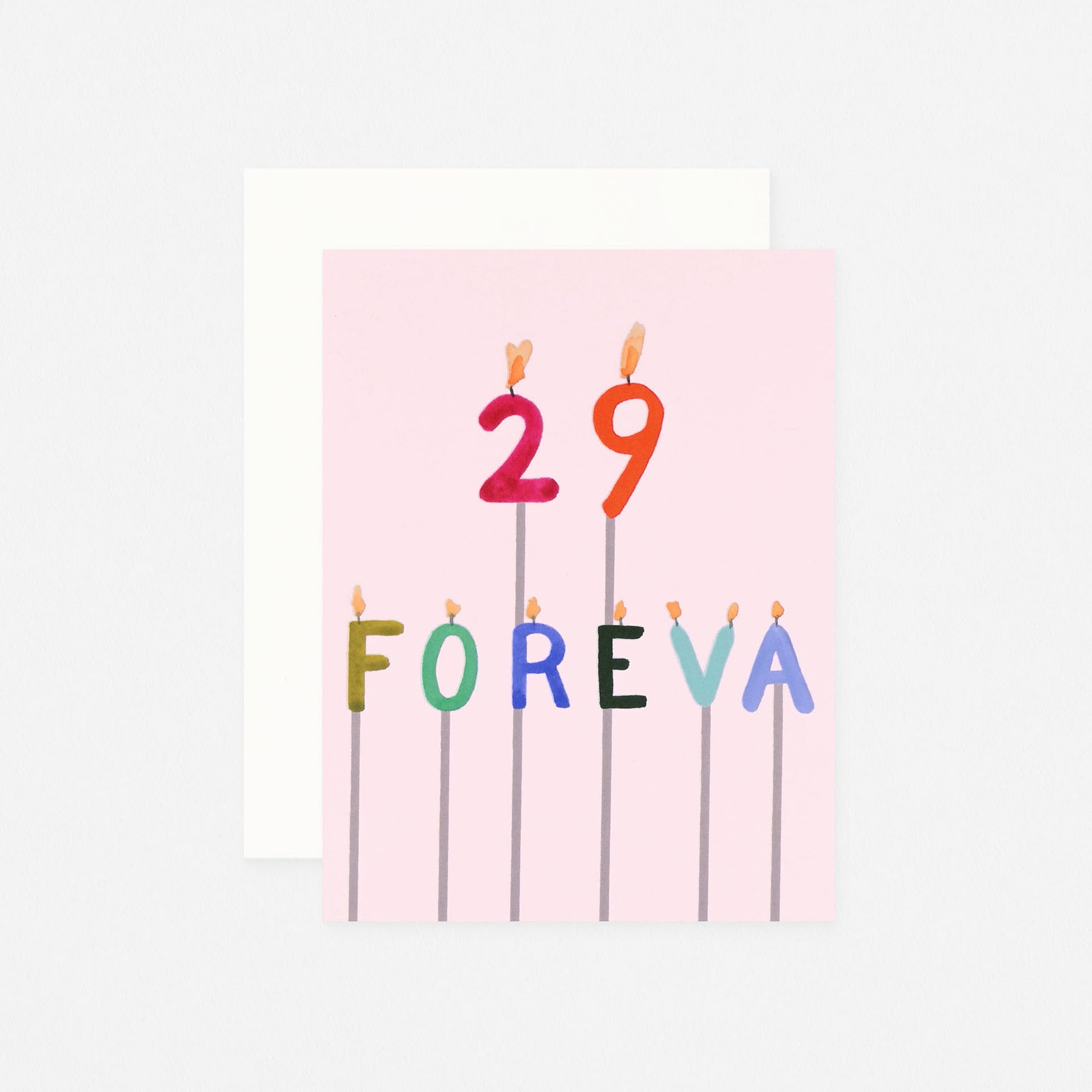 29 Foreva Candles Birthday Card