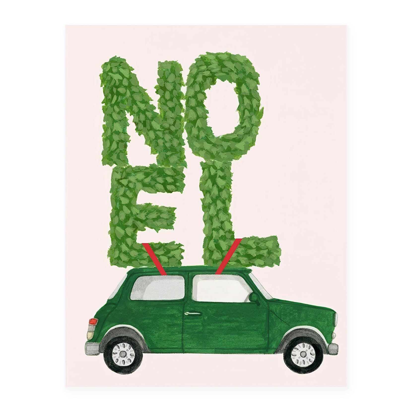 Noel Car Holiday Cards Set