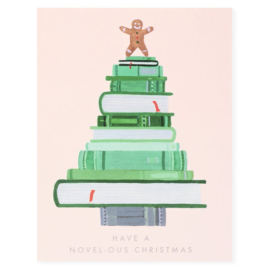 Dear Hancock Have a Novel-ous Christmas Holiday Cards Set 