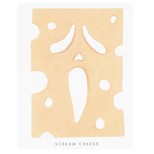 Dear Hancock Scream Cheese Halloween Card 