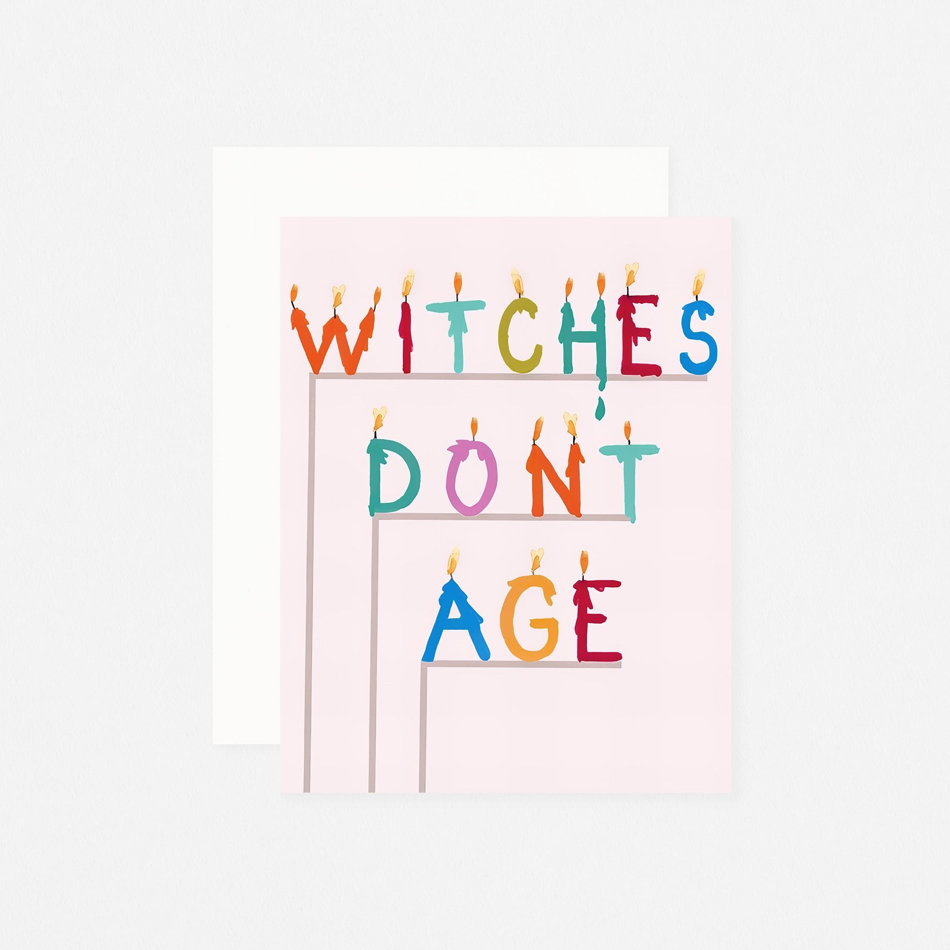 Dear Hancock Witches Don't Age Greeting Card 