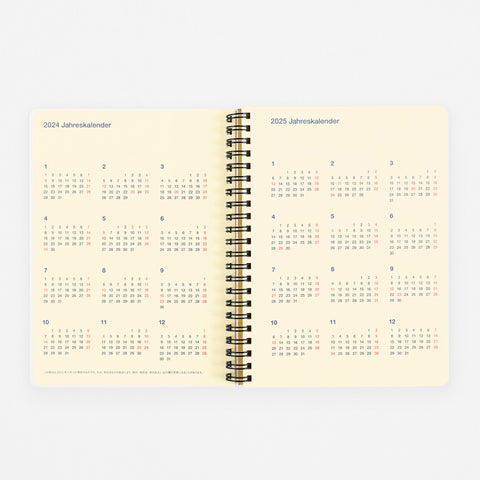 Delfonics Rollbahn 2024 Monthly Planner Hologram | Medium, Large Or A5 
