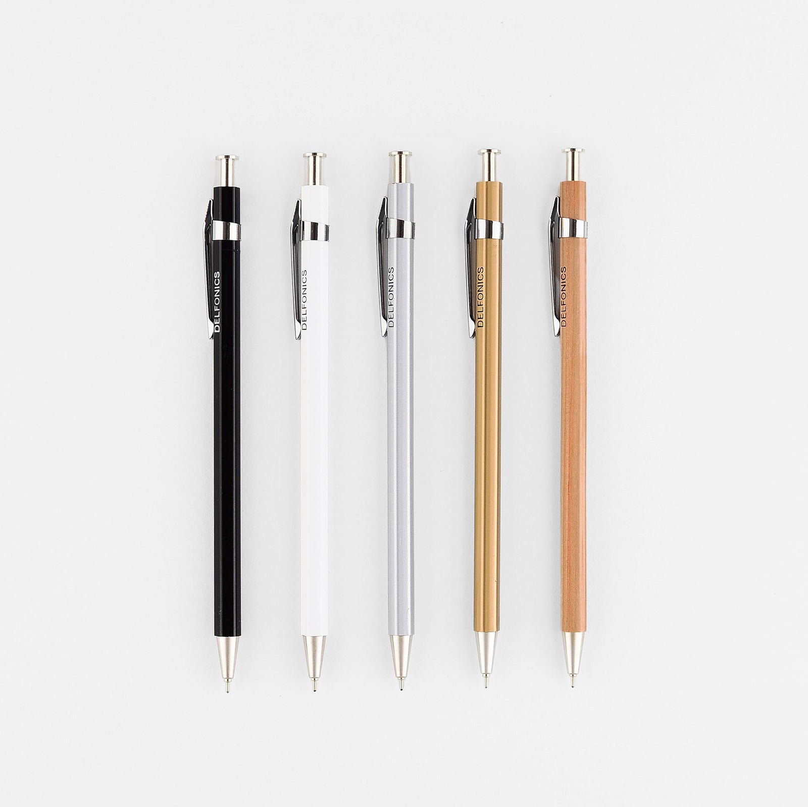 Delfonics Delfonics Wood Ballpoint Pen |  5 Colors 