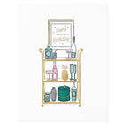 Elum Cheers Bar Cart Birthday Card