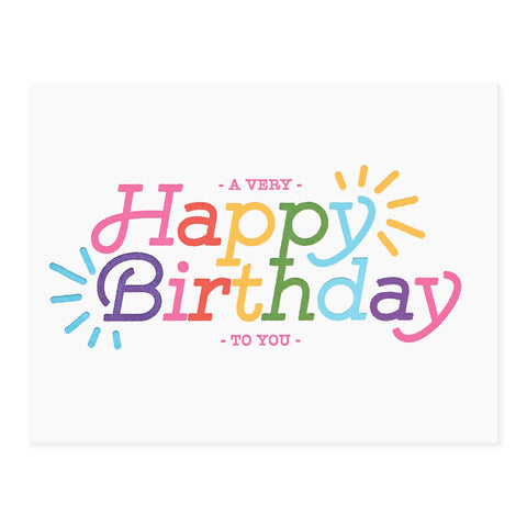 Elum Electric Birthday Greeting Card