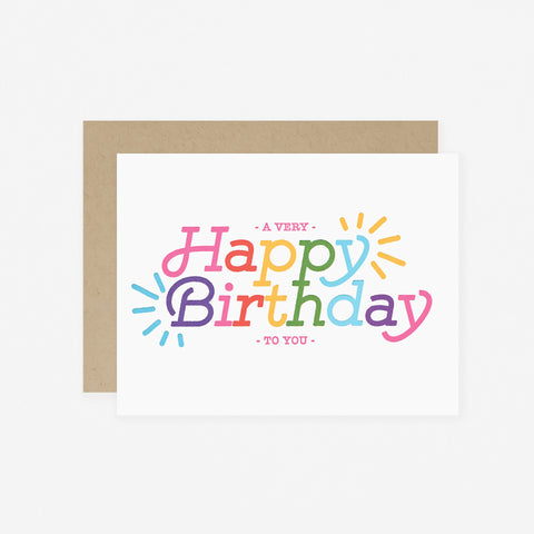 Elum Electric Birthday Greeting Card