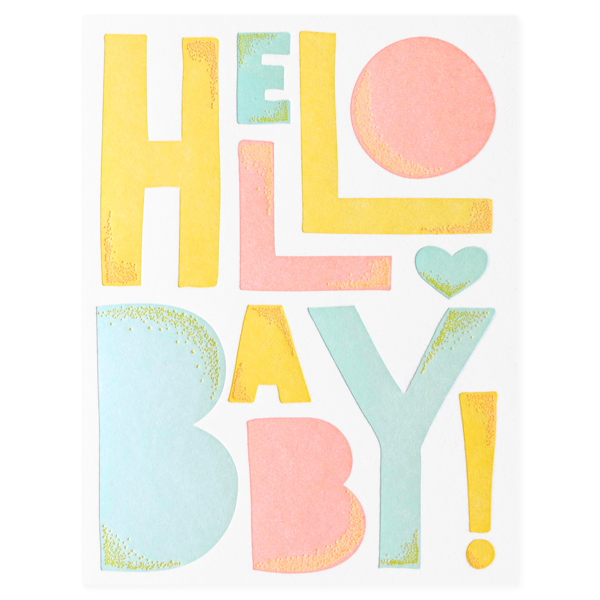 Elum Happy Hello New Baby Card 