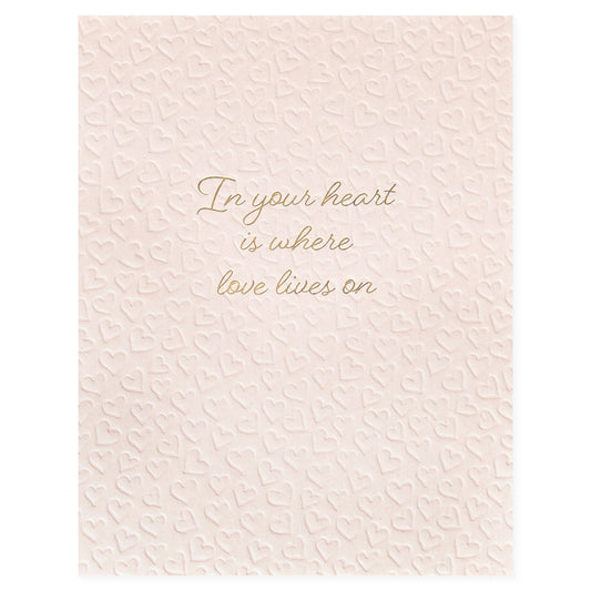 Elum Heart Sympathy Love Greeting Card 