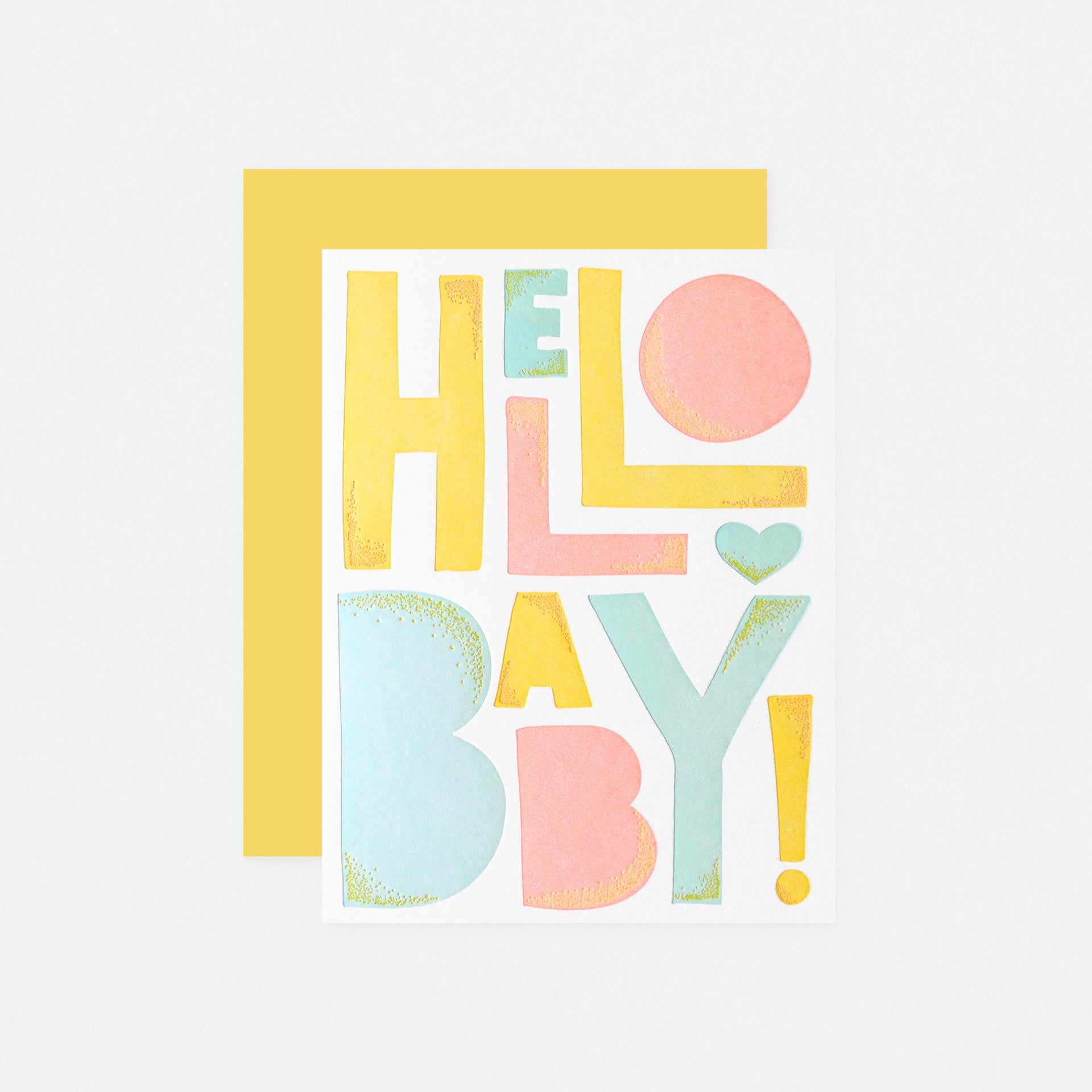 Elum Happy Hello New Baby Card 
