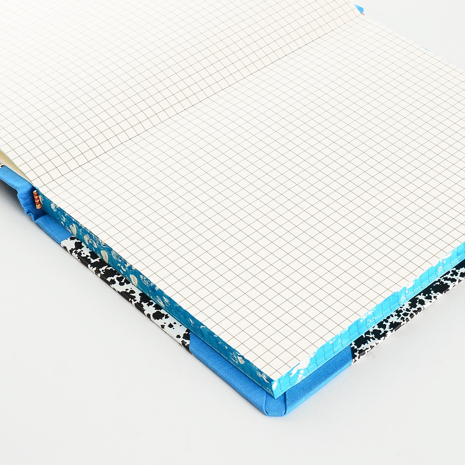 Emilio Braga Cloud Print Notebook Black, White & Blue A5 | Lined or Grid 