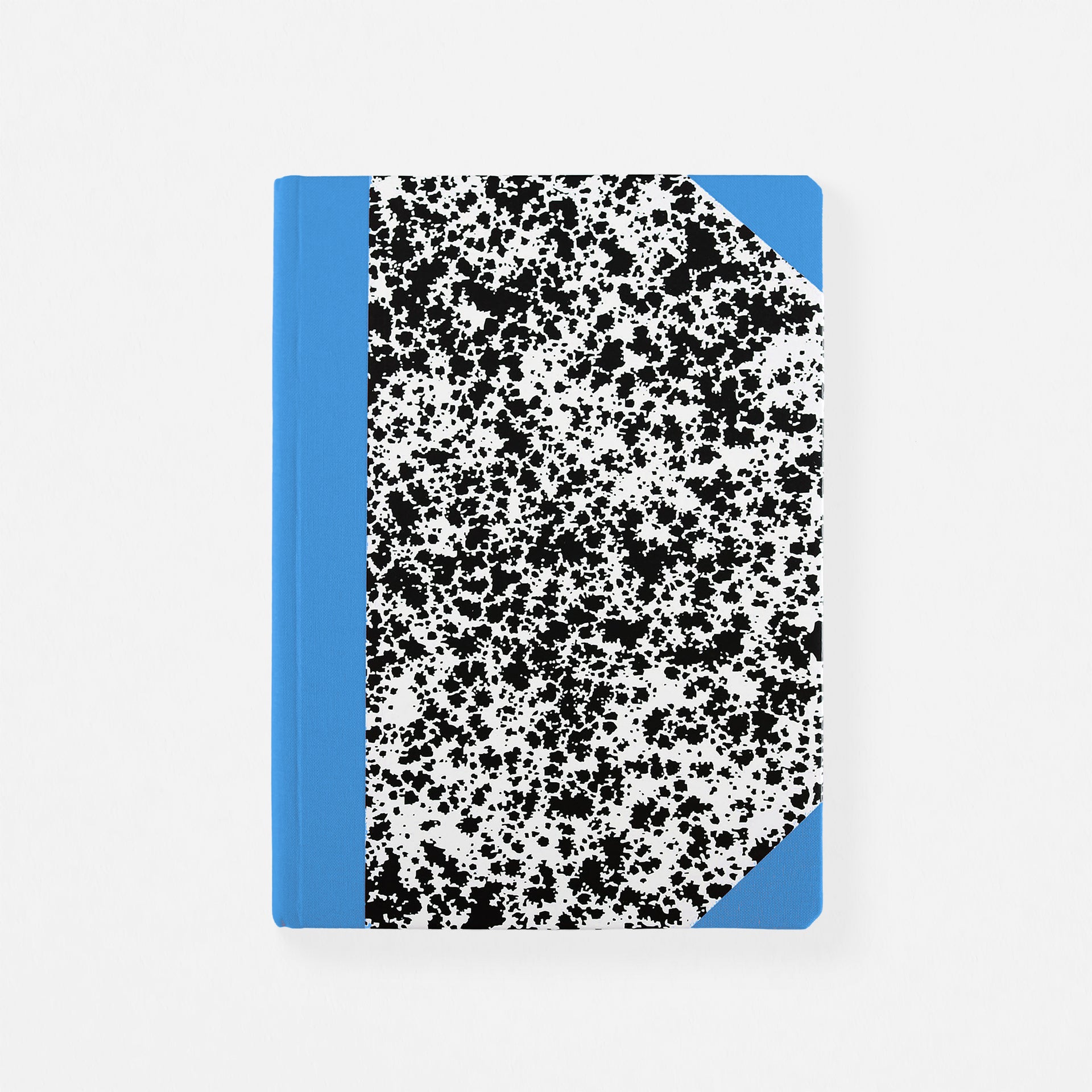 Emilio Braga Cloud Print Notebook Black, White & Blue A5 | Lined or Grid 