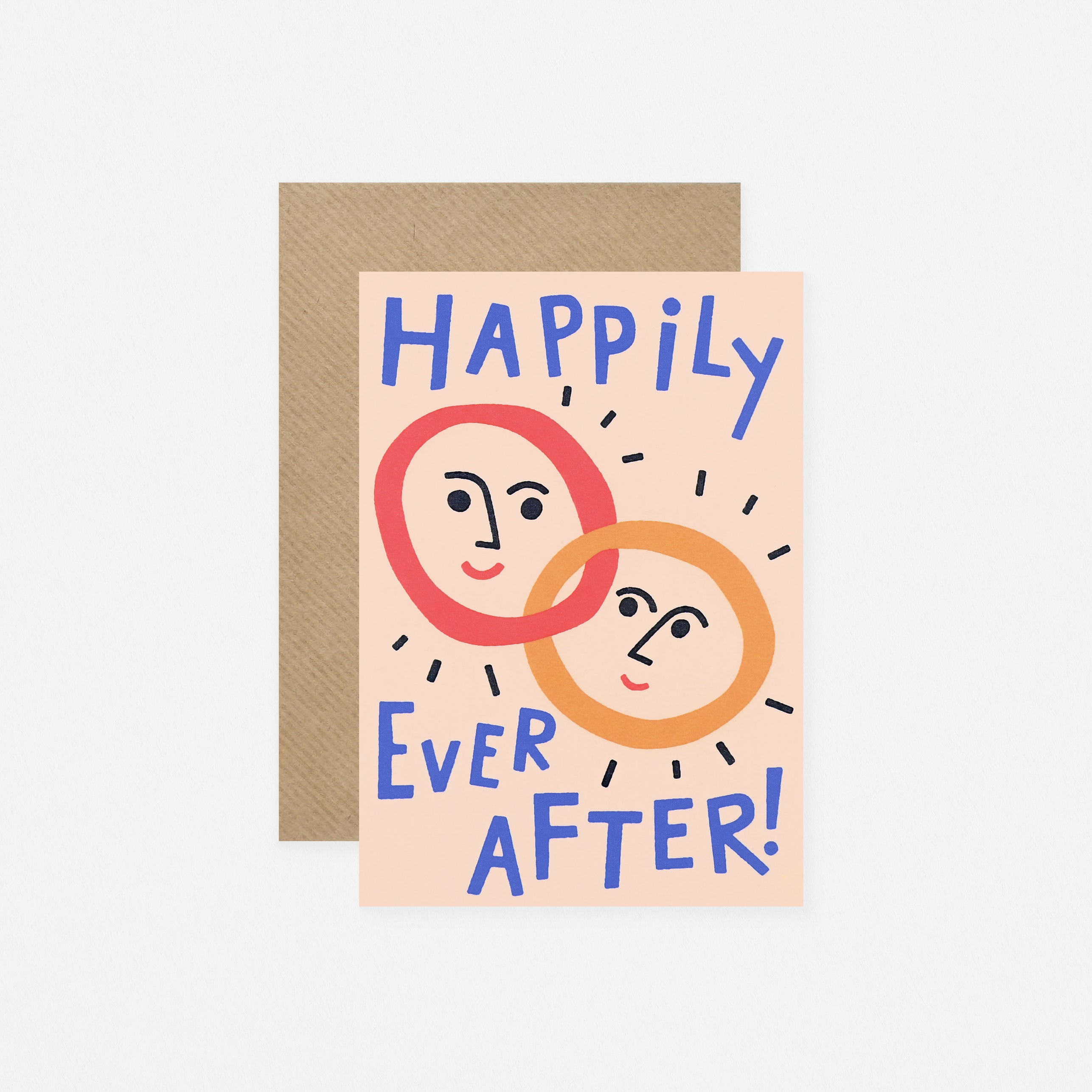 Happily Ever After Wedding Card