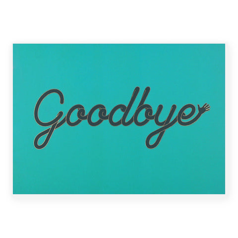 Evermade Waving Goodbye Greeting Card