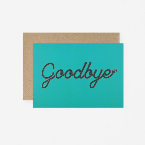 Evermade Waving Goodbye Greeting Card