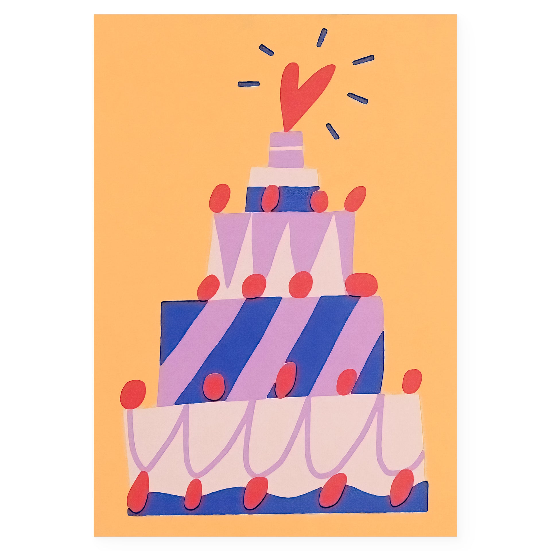 Evermade Wedding Cake Greeting Card