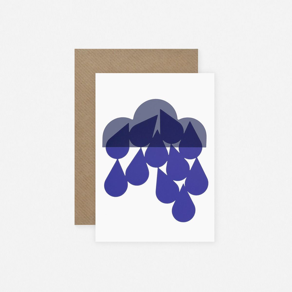 Heavy Cloud Greeting Card