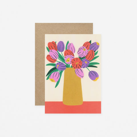 Evermade Spring Flowers Greeting Card
