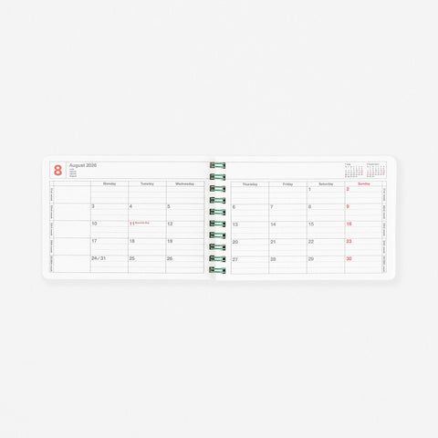 MARK'S Inc. 2026 Mini Monthly Planner