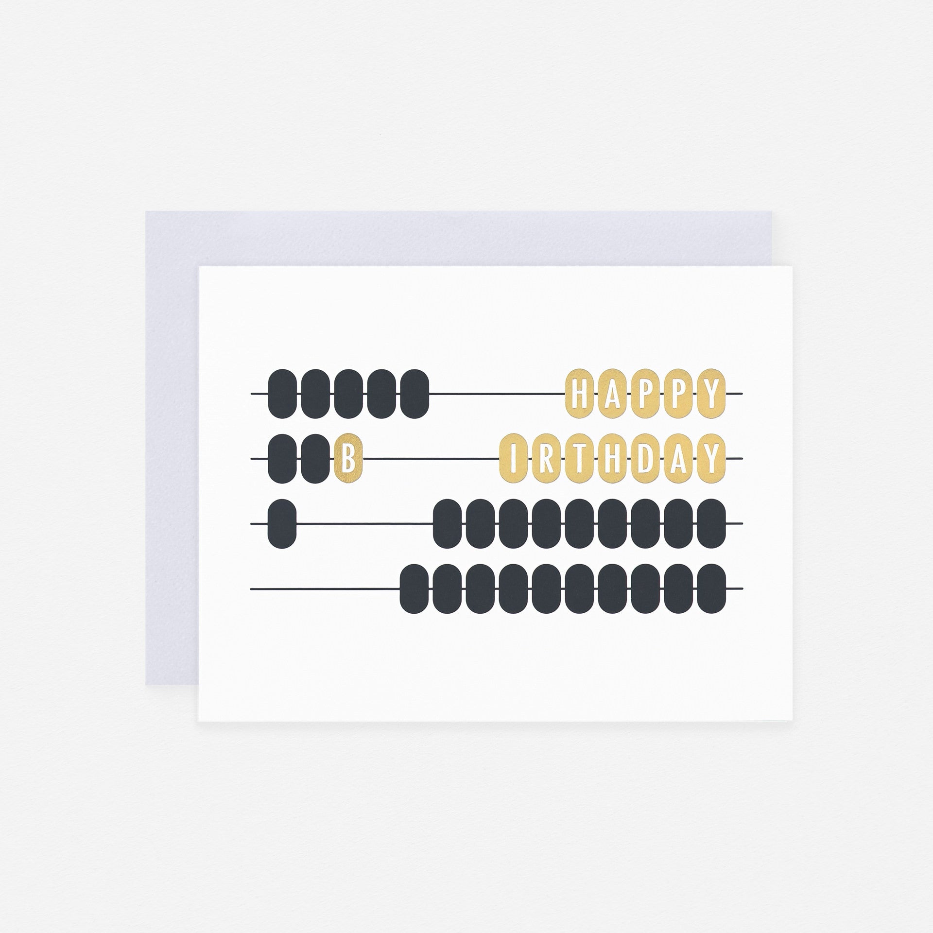 Fine Moments Abacus Birthday Card 