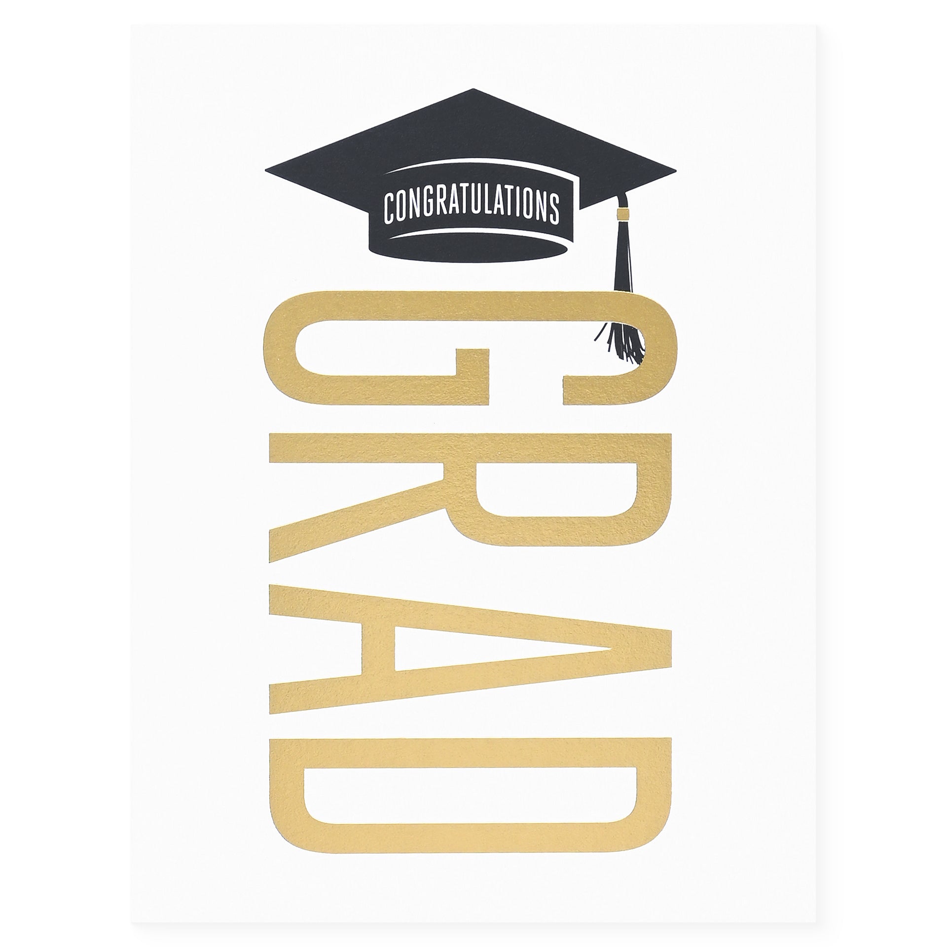 Fine Moments Stacked Graduation Card 