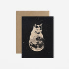 The Galek Sea Mooncat Greeting Card 