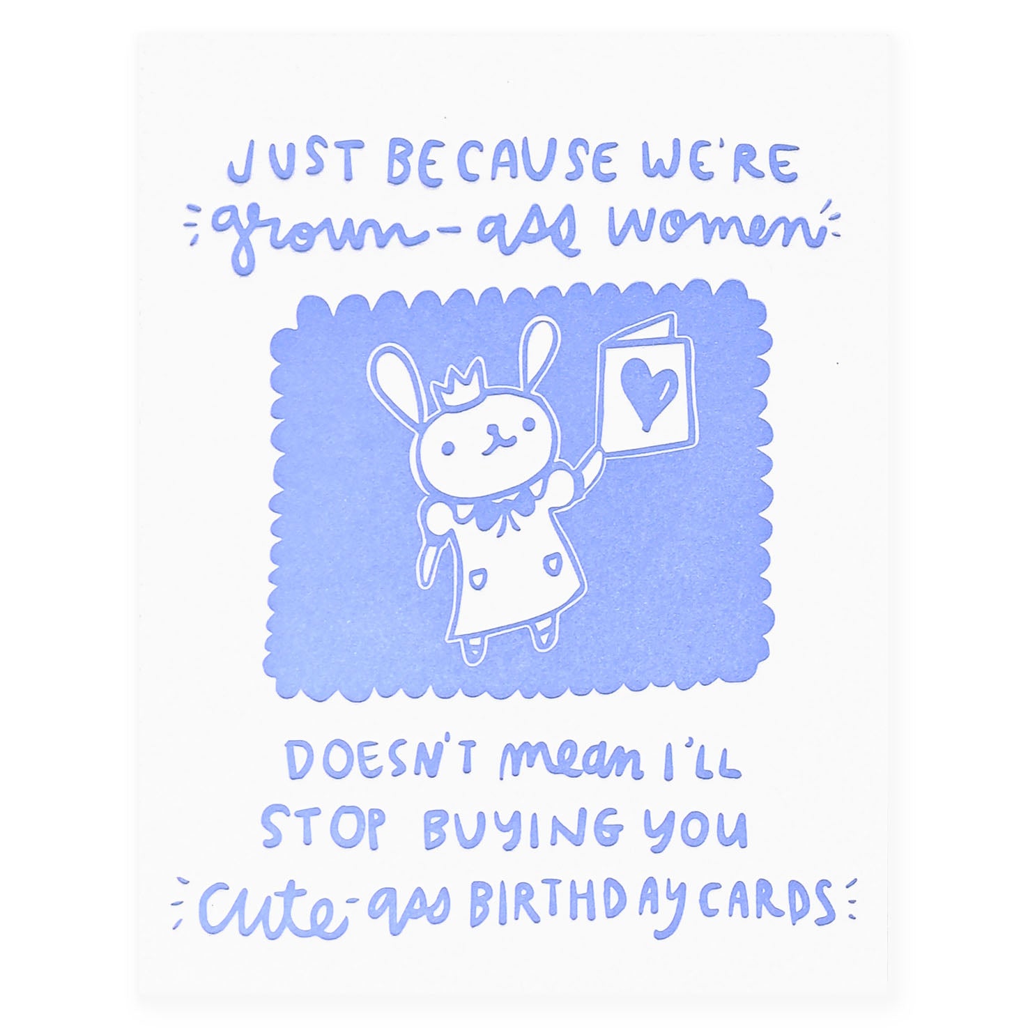 Grown-Ass Women Cute-Ass Birthday Card
