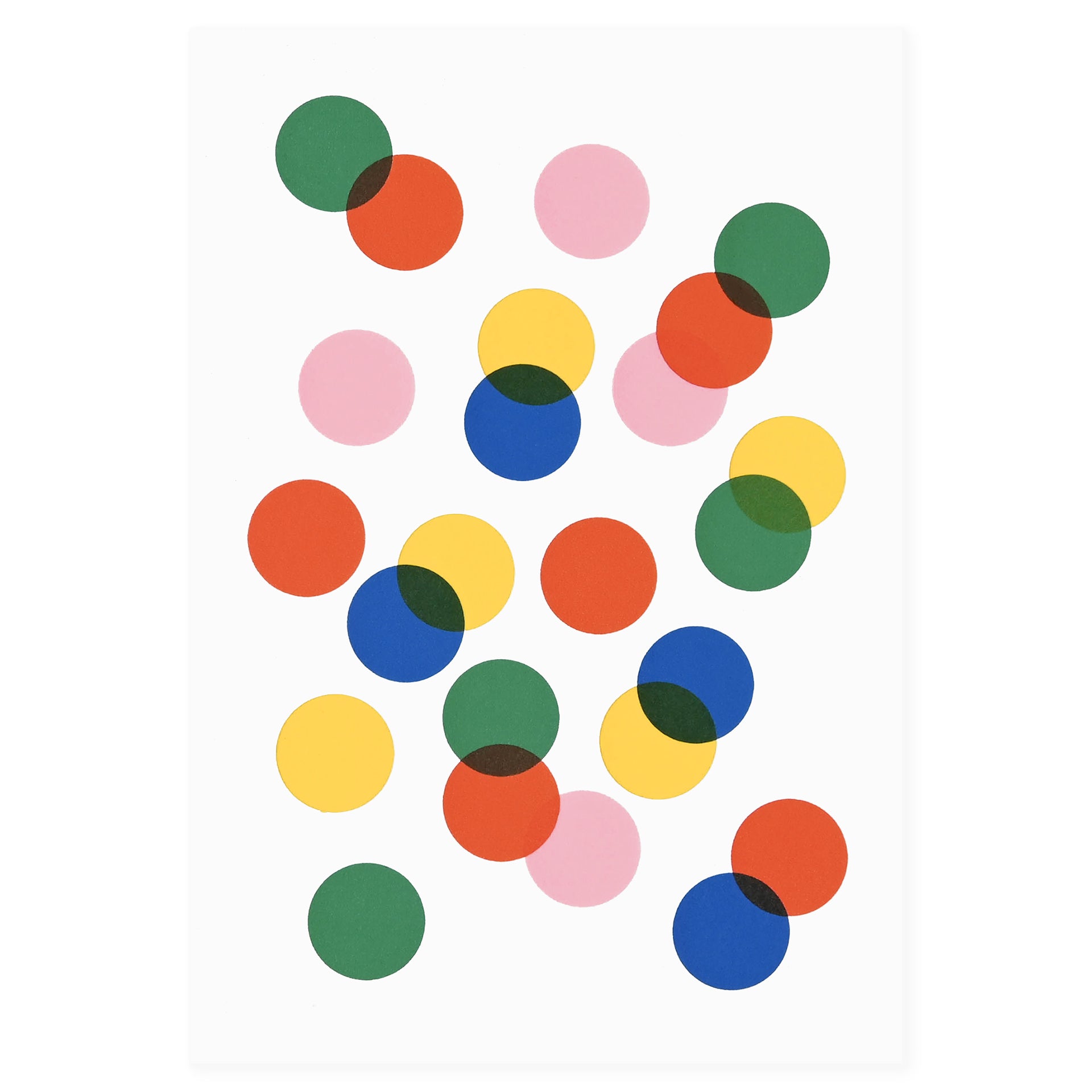 Graphic Factory Confetti Greeting Card 
