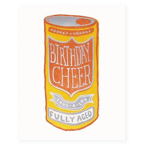 Hammerpress Birthday Cheer Greeting Card