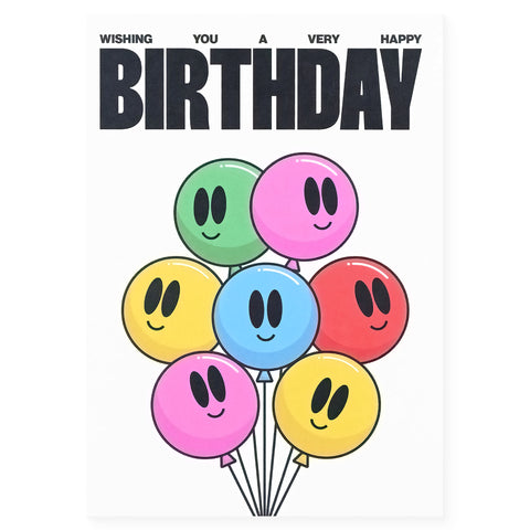 Wishing You A Happy Birthday Greeting Card